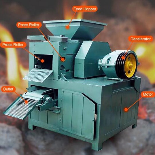 charcoal ball press machine coal powder ball press machine
