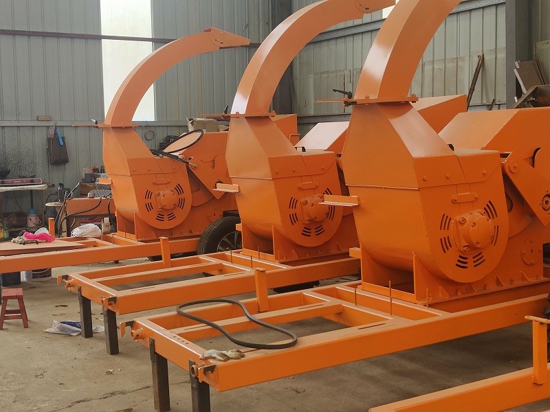 Manual Tree Leaf Branches Chipper Crusher