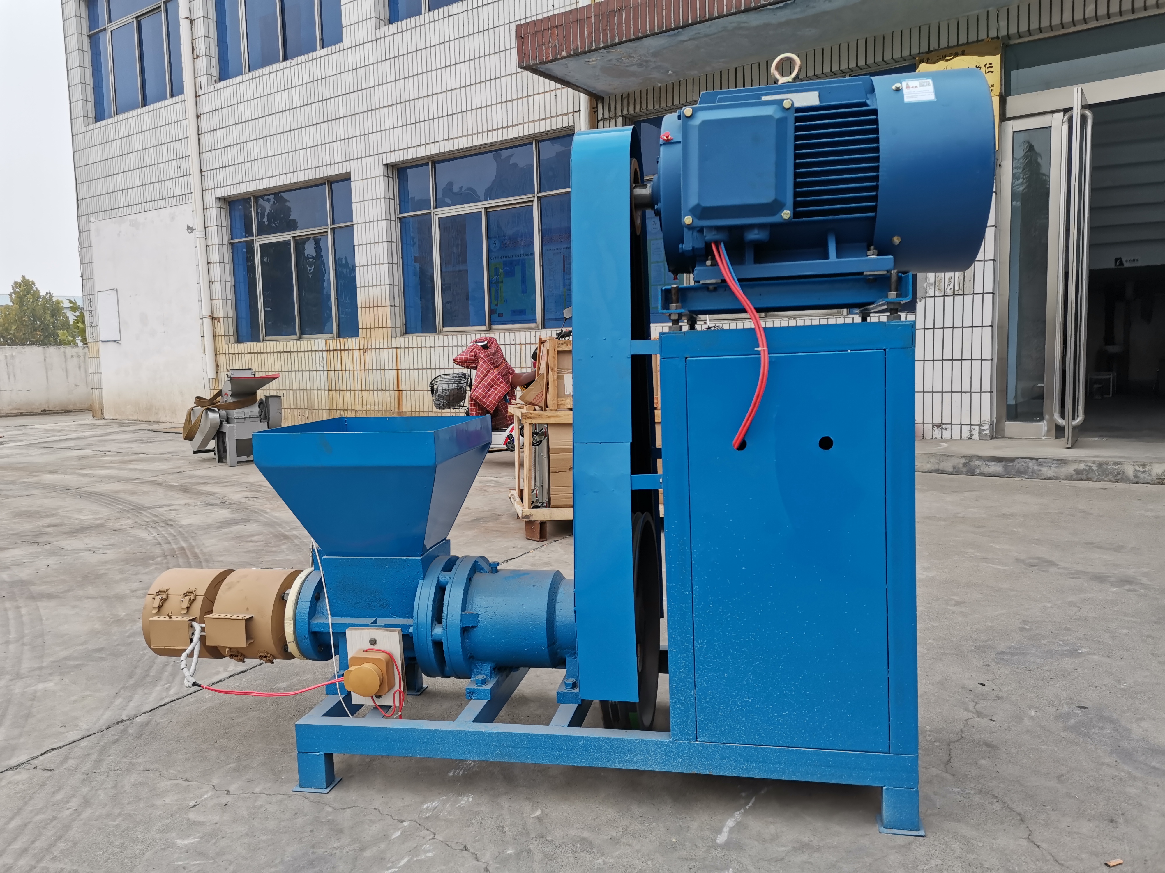 Rice Hull Charcoal briquette Making Machine