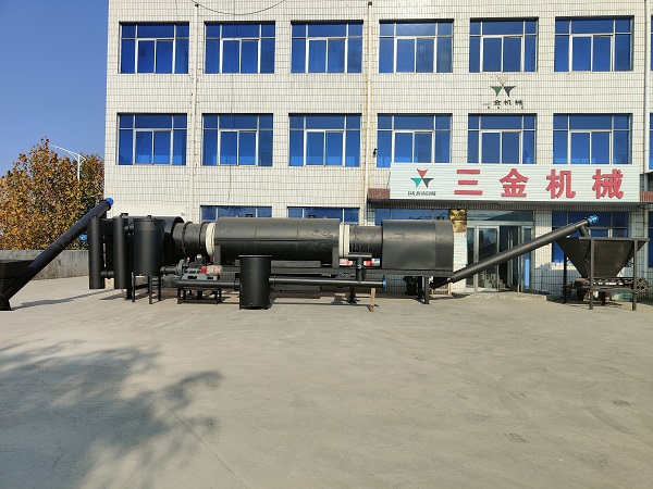 Continuous Wood Chips Carbonization Furnace