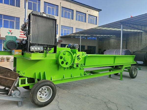 Agricultural waste wood chipper crusher machine