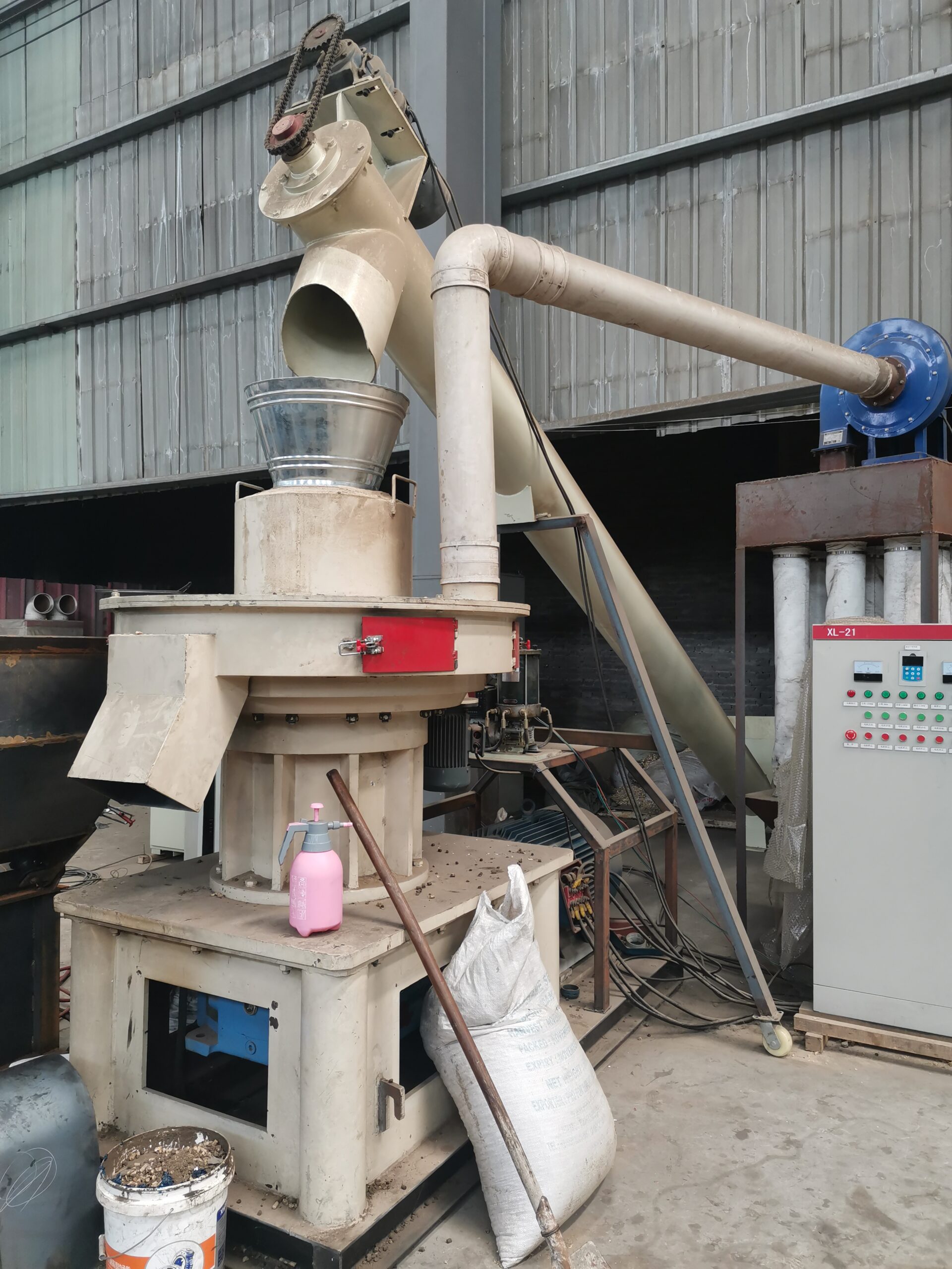 biomass pellet compress machine