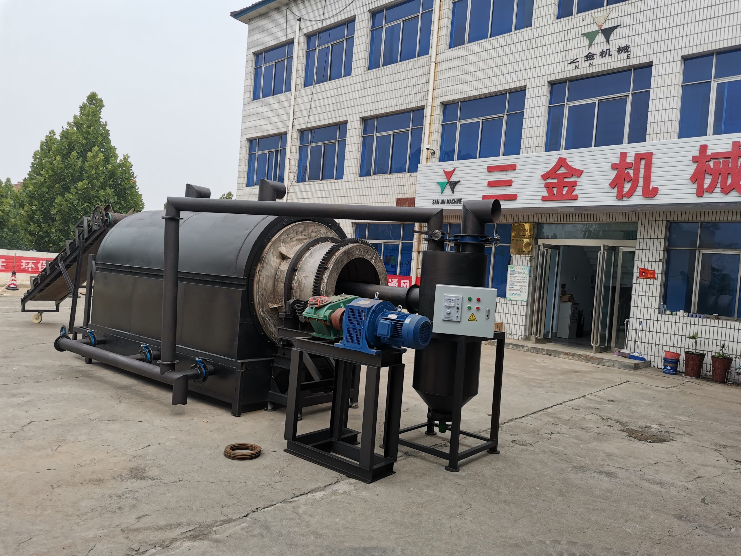 Groundnuts Shell Charcoal equipment
